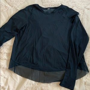 COPY - Lululemon Navy Blue Long Sleeve